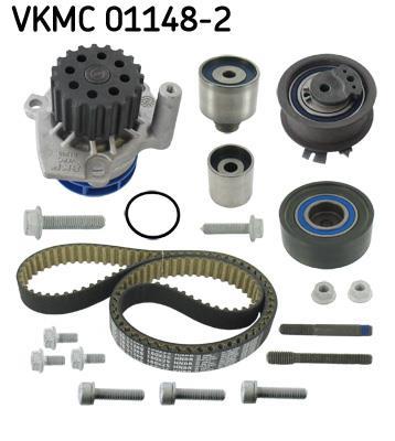 Pompe à eau + kit de courroie de distribution (Kit courroie de distribution) SKF ref. VKMC 01148-2